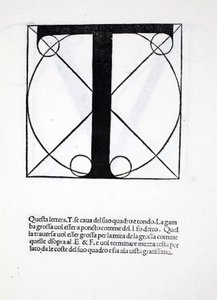 T, ilustración de 